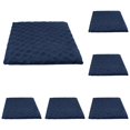 thumbnail image 1 of 2-6PC Elastic Dining Chair Seat Covers Polyester Stretch Universal Anti Slipcovers, Washable Removable Stretch Chair Seat Covers for Home Kitchen Restaurant Wedding Dining Room Decor, 1 of 5
