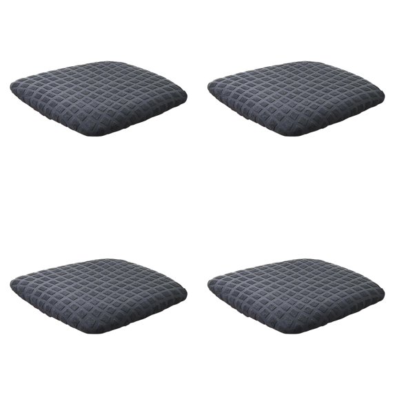 2-6PC Elastic Dining Chair Seat Covers Polyester Stretch Universal Anti Slipcovers, Washable Removable Stretch Chair Seat Covers for Home Kitchen Restaurant Wedding Dining Room Decor
