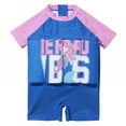 thumbnail image 1 of 2-6T Kids Rashguard One-piece Swimsuits Bathing Suit, Uccdo Little Boys Girls Cartoon Printed Buoyancy Float Suits 2-6 Years, 1 of 6