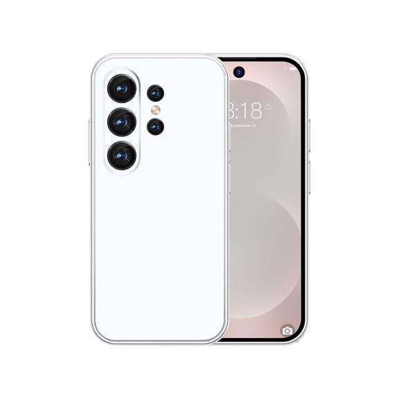 26mini Unlocked Smartphone White, 4.0 Inch HD Screen, Android 15 Cell Phone, 4GB+64GB, 4000mAh Battery, Dual SIM, 32MP Front + 64MP Rear Camera, Face Unlock GPS Mobile Phone
