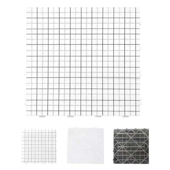 2.6mm Fuse Bead Pegboard, 104 Pin Square Plastic Bead Board, Single Perler Bead Pegboard, Versatile Beading Template for DIY Bead Art, Wall Decor, Ornament Making, Keychains and Craft Projects