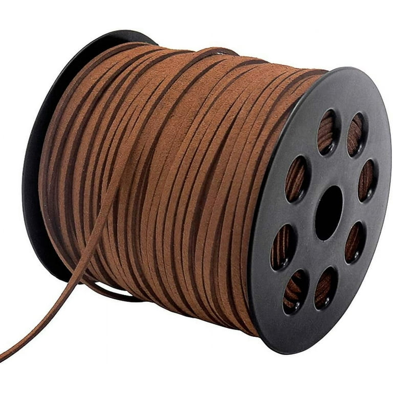Leather Suede Cord 2.6mm - Brown Leather Suede Cord 2.6mm - Brown