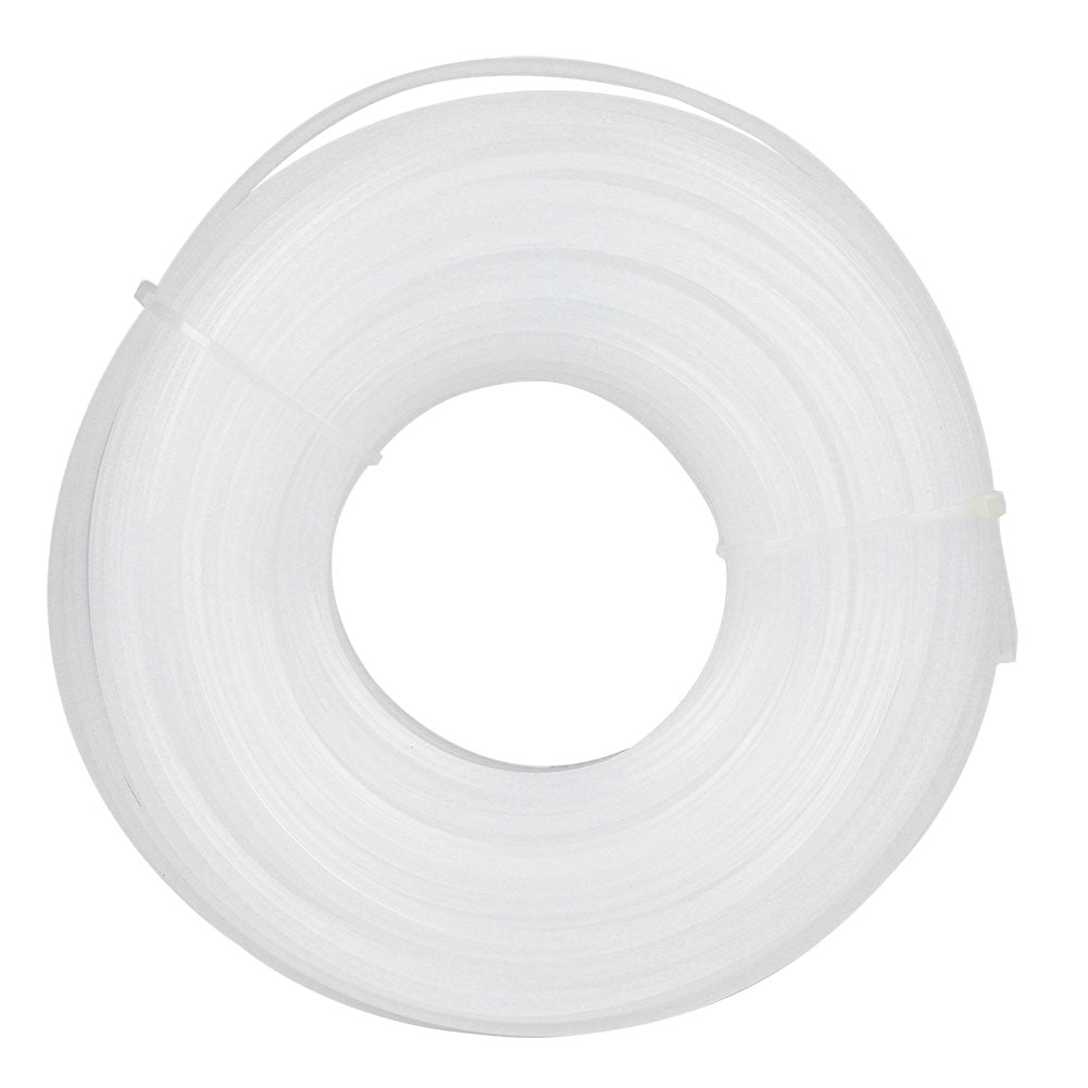 2.6mm x 75m White SquareShaped Lawn Mower Trimmer Line Nylon String ...