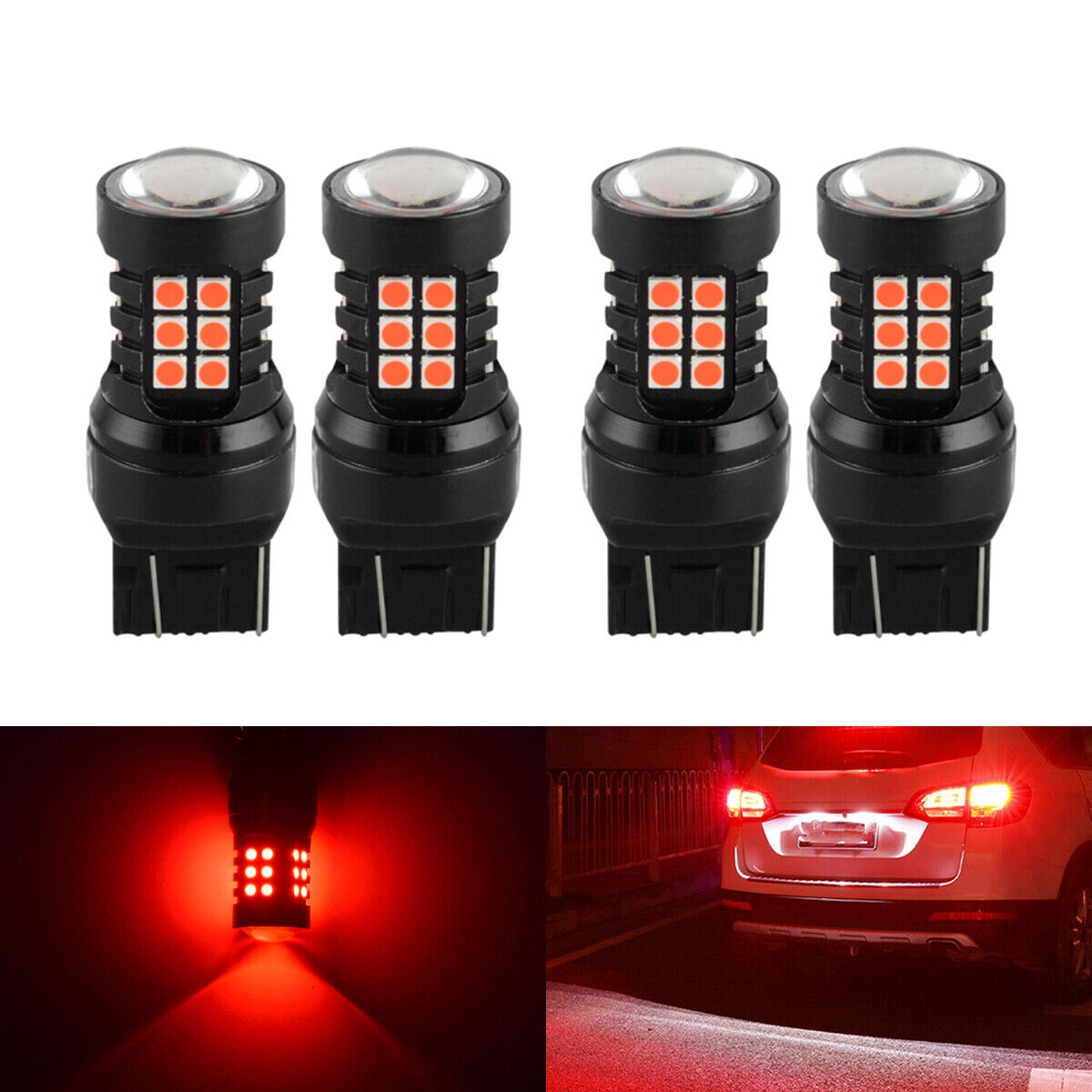 26pcs LED Strobe/Flashing Blinking Lamp for Honda Civic Accord Brake