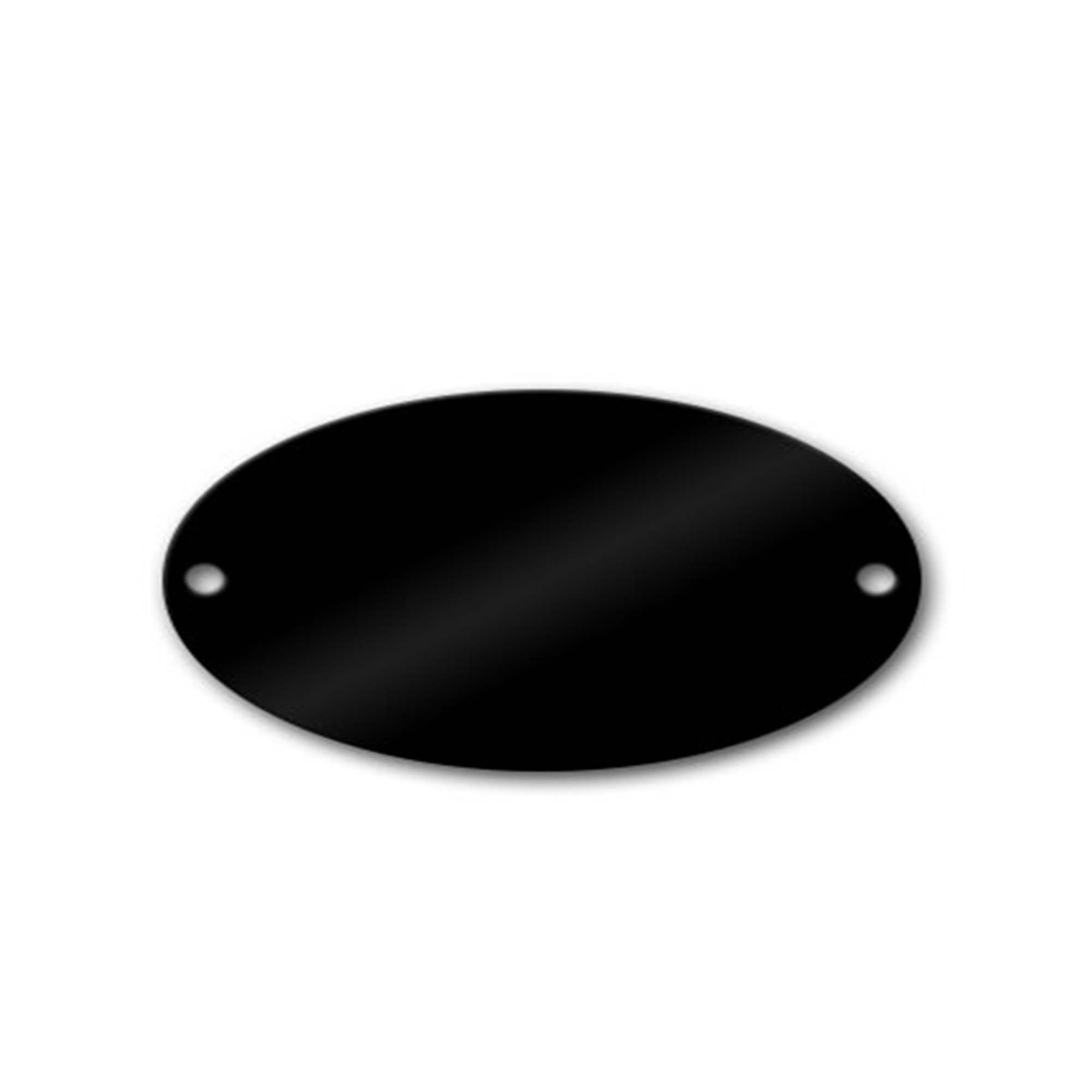 2-7/8 x 1-7/8 Blank Brass Oval Tags - Pack/25