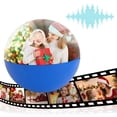 thumbnail image 1 of 2.7 inch Crystal Ball Video Player with 4GB Memory, Uploadable Digital Photo Frame, Personalized Anniversary Birthday Gift for Couples, Friends, Family, Home Decor, 1 of 7