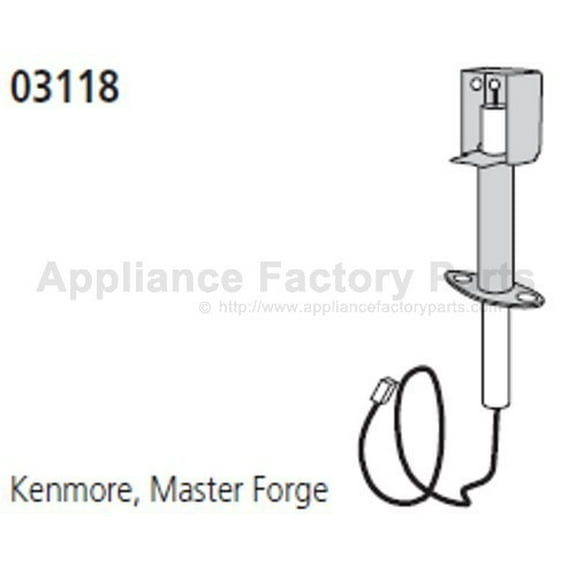 2.75" Electrode for Kenmore and Master Forge Gas Grills