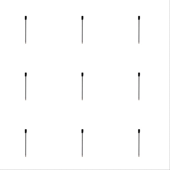 2.75 Inch Ballpoint Pen Refills Black Medium Point 10-100Pcs Replaceable Pen Refills 1mm Medium Tips for Twist Pens Mini Ink Refills 70mm