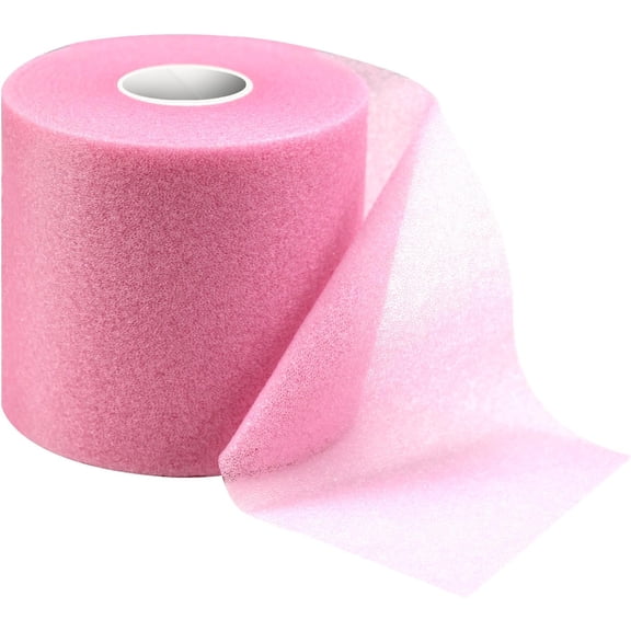 2.75" x 30 Yards Foam Underwrap Athletic Tape Pre-Wrap Headband for Sports Pink