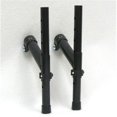 thumbnail image 1 of 2.75 x 5 x 10 in. Universal Rear Anti-Tipper Clamp On Rubber Tip for Wheelchair, Set of 2, 1 of 1