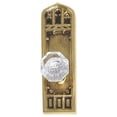 thumbnail image 1 of 2.75 x 8.5 in. Oxford Privacy Door Set  Aged Brass, 1 of 1