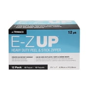 2.75 x 84 in. E-Z Up Adhesive Zipper, Clear