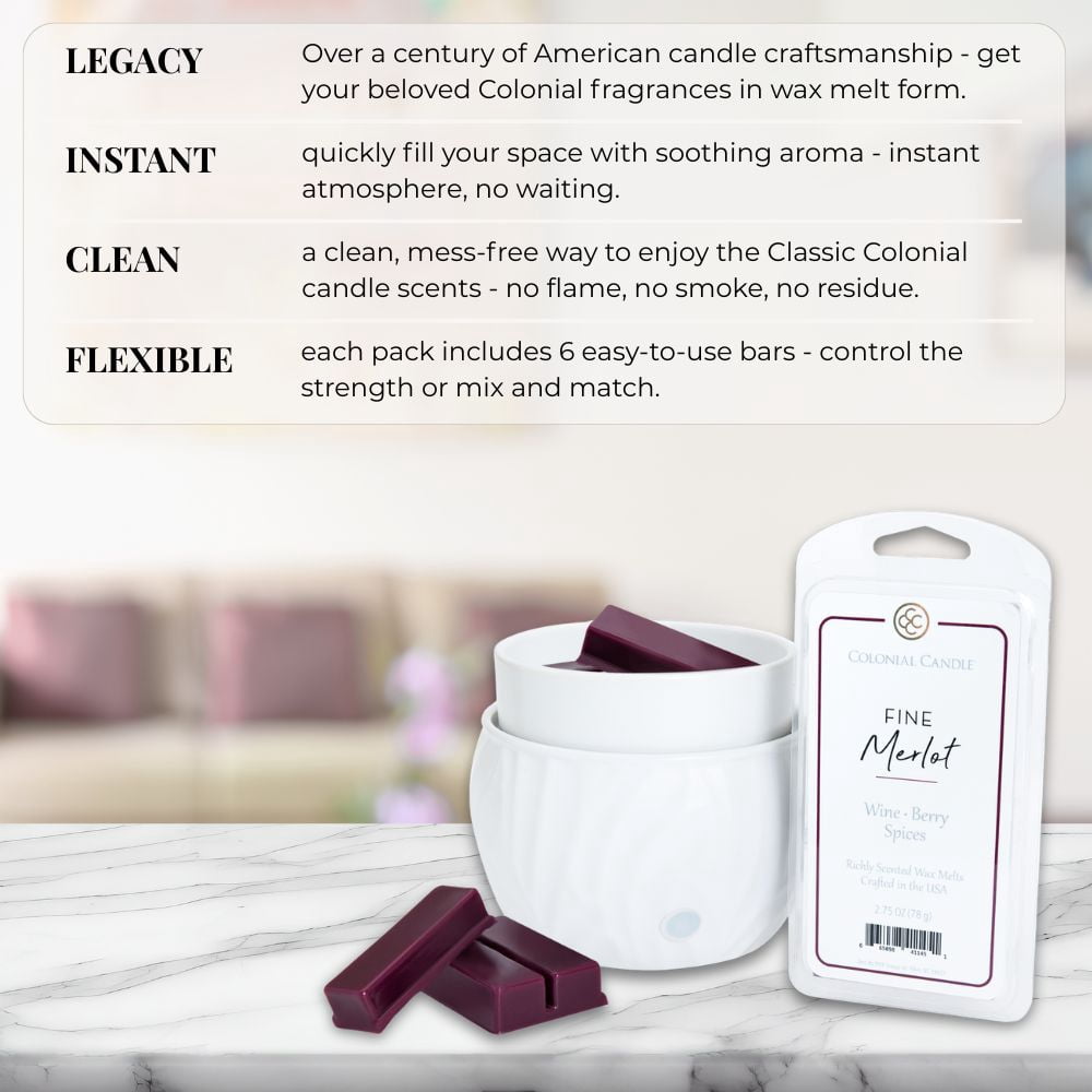 2.75oz Wax Melt Fine Merlot