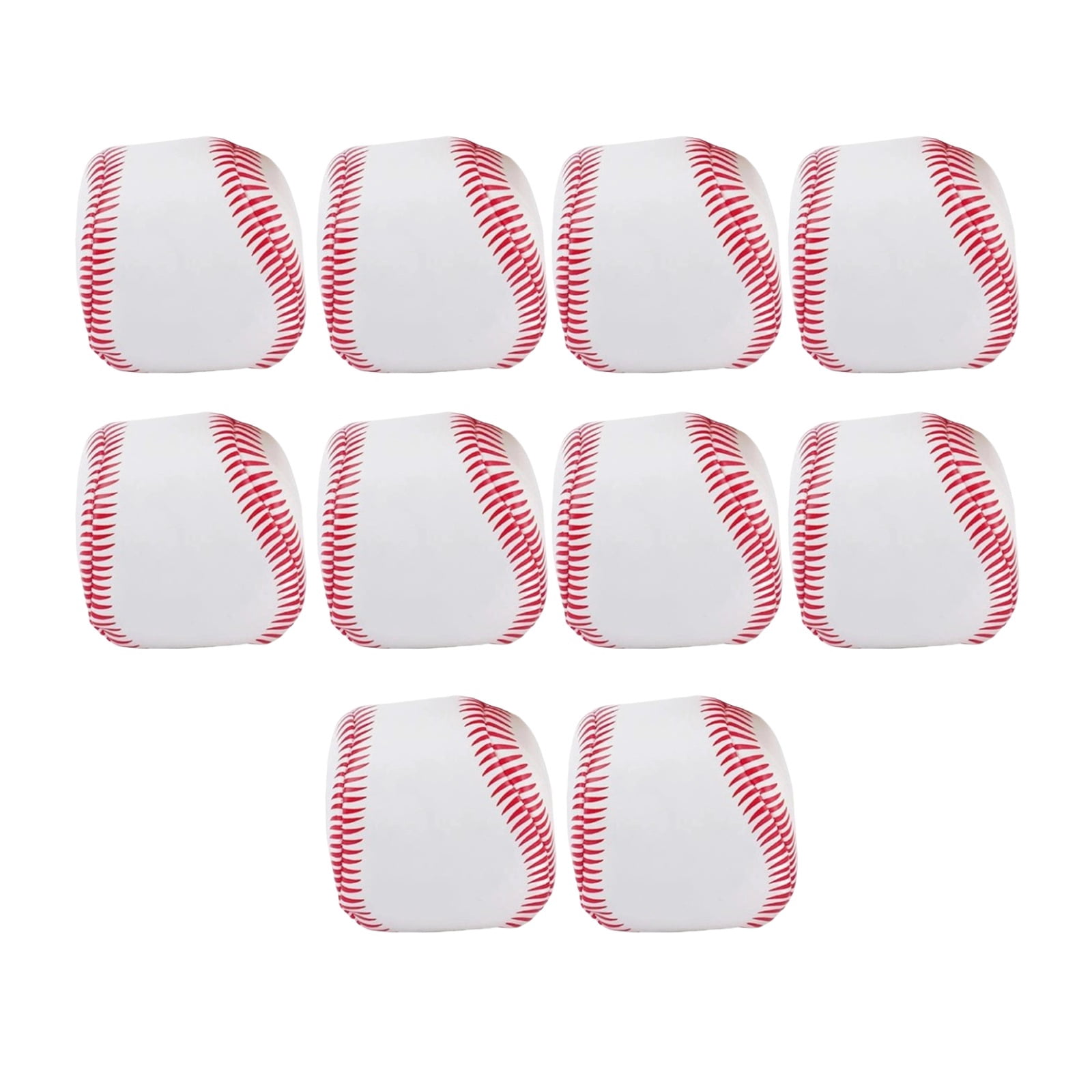 2.76" Baseball Kick Balls, Soft Sandbags for Adults, Handmade Fidget Toys for Stress Relief & Coordination Training (10 PCS)