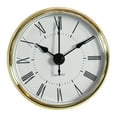 thumbnail image 1 of Wall Clock Round Quartz Fit-up Insert Operated Modern Roman Numeral for Kitchen Home 2.76Inch/ 70mm, 1 of 9