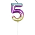thumbnail image 1 of 2.76" Large Birthday Candles 1st One Year Cake Baby Roman Cool Number Candle No 1 9 18 21 30 40 50 60 70 Cake Topper Numeral Candle Party Wedding Anniversary Decorations(INS 5), 1 of 5