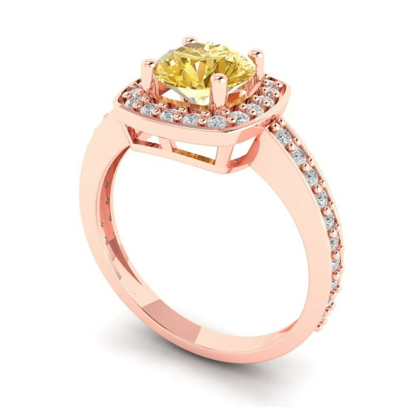 2.78ct Oval Cut Blue Natural Sky Blue Topaz 14k Pink Rose Gold Engraving Statement Bridal Wedding Halo Designer Ring Size 10.25