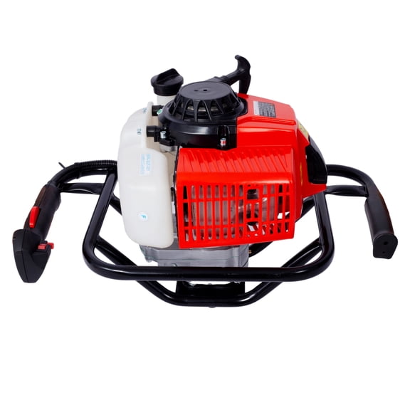 2.7HP Post Hole Digger 63cc Gas-Powered 2-Stroke Auger Digging Drill Shaft Size 3/4" ,EPA certificated