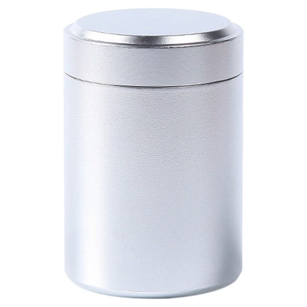 2.7Oz Aluminum Portable Sealed Jar Airtight Smell Proof Container Bottle  Multipurpose Storage Container for Spices, Coffee & Teas, Small Box with  Lids Canister, 1.7*2.5 