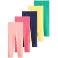thumbnail image 1 of 2-7T Girls Leggings Baby Girls' and Toddlers' Leggings Cotton Footless Stretchy Girls Basic Legging, 1 of 5