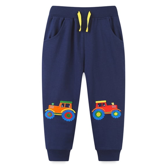 2-7T Toddler Boy Sweatpants Kids Sport Jogger Casual Active Playwear Sweats Pants