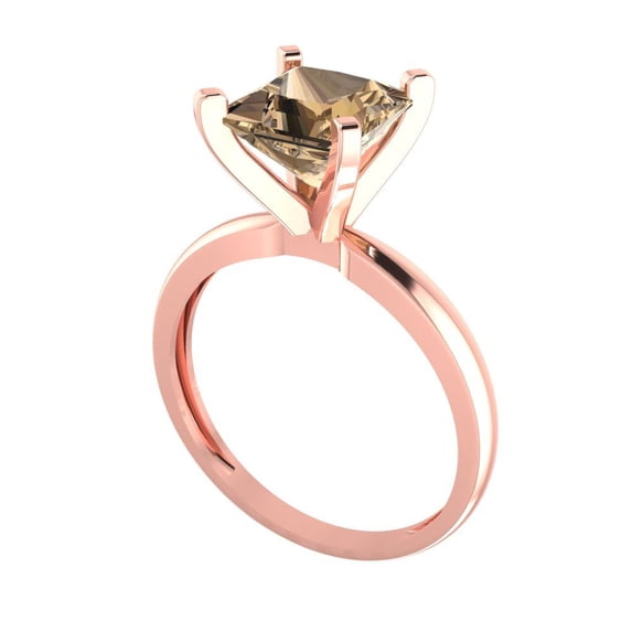 2.7ct Asscher Cut Blue Natural Sky Blue Topaz 14k Yellow Gold Engraving Statement Bridal Wedding Designer Ring Size 6.75