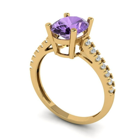 2.7ct Round Cut Blue Natural Sky Blue Topaz 18k Yellow Gold Engraving Statement Bridal Wedding Halo Designer Ring Size 9.75