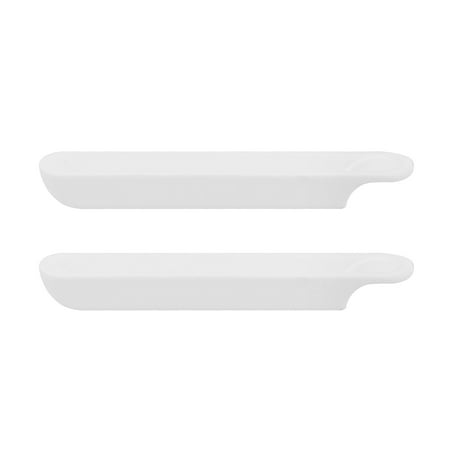 2.7ml 72x12.5x8mm Corundum Alumina Crucible Boat Sample Holder Furnaces 2 Pack