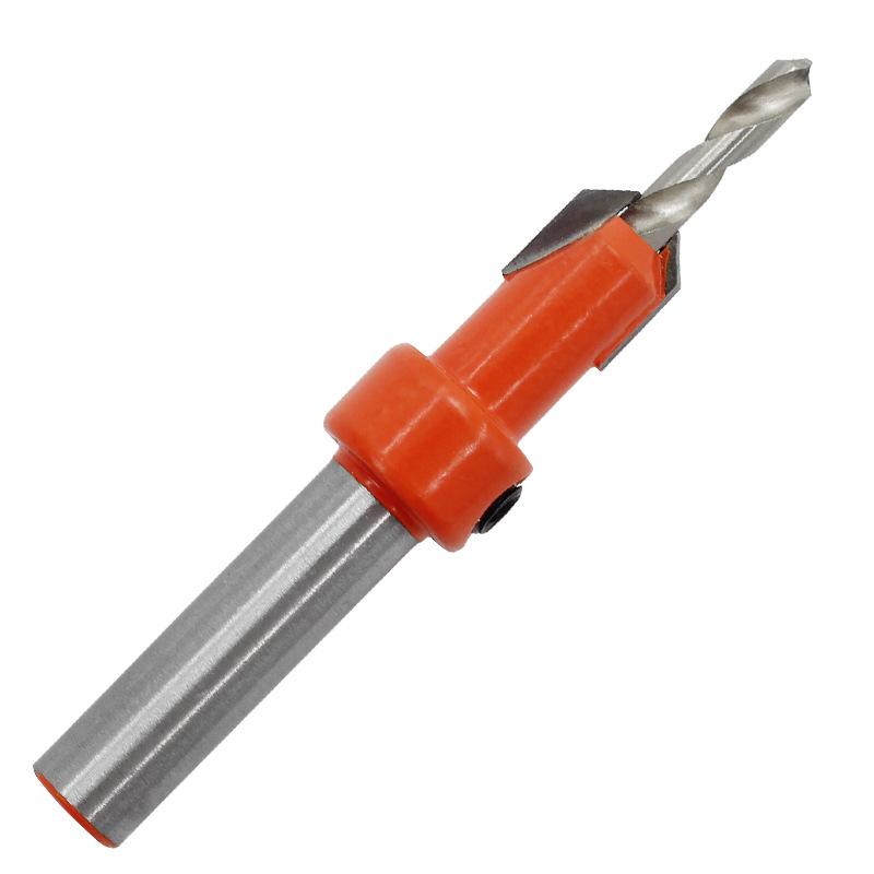 2.8*10mm HSS Countersink Drill Bit with Stop Collars Wood Countersink