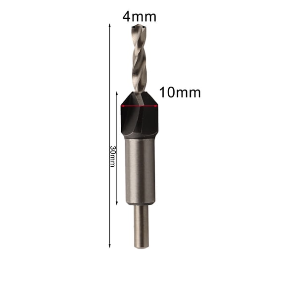 2.8-4mm Carbide Tipped Countersink Drill Bits 8mm/10mm Shank For Woodworking For Power Tools Drill Bits Accessory