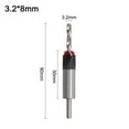thumbnail image 1 of 2.8-4mm Carbide Tipped Countersink Drill Bits 8mm/10mm Shank For Woodworking For Power Tools Drill Bits Accessory, 1 of 12