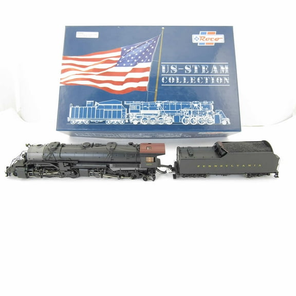 2-8-8-2 HO Scale PRR Steam Engine and Tender Roco Trains