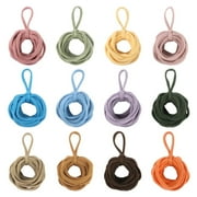 2/8/9/12 Colors Loop Potholder Loops Weaving Loom Loops Bulk Weaving Craft Loops with Multiple Colors for DIY Crafts Supplies Compatible with 7 Inch Weaving Loom