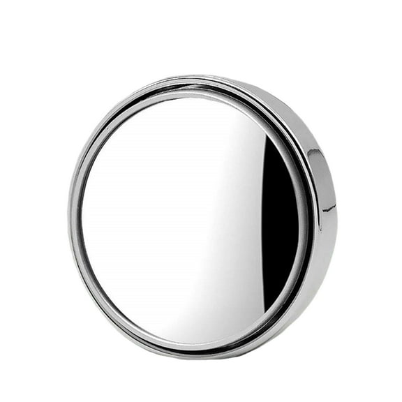 2.8" HD 360 DegreesWide Angle Round Blind Spot Mirrors for Car, Universal Side Rear View Mirrors for SUV Truck, Anti-Fog Glass Aluminum Frame Easy Install