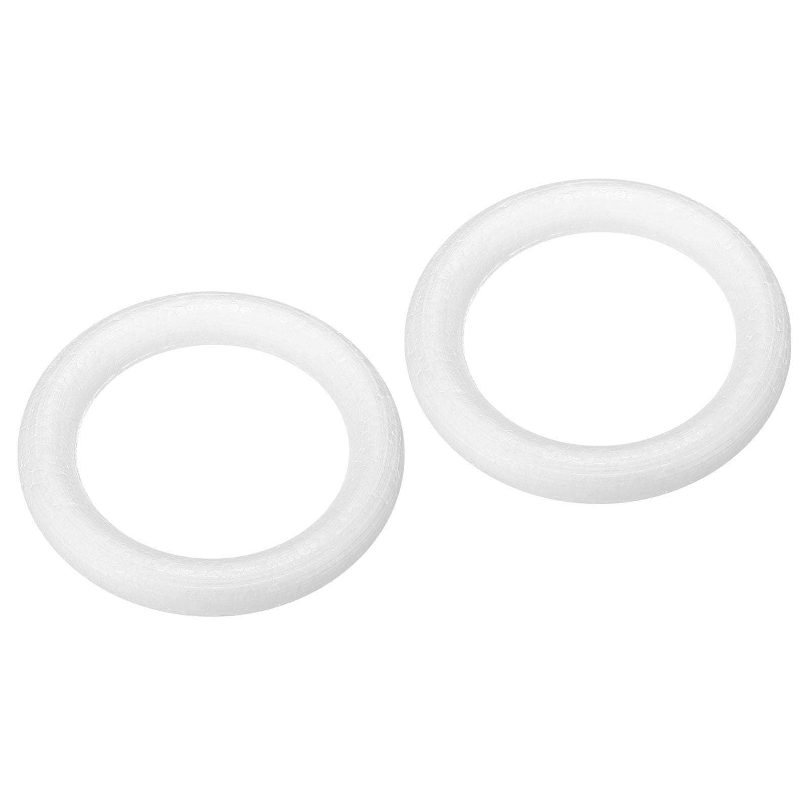 2.8 Inch Foam Wreath Forms Round Craft Rings for DIY Art Florists Pack ...