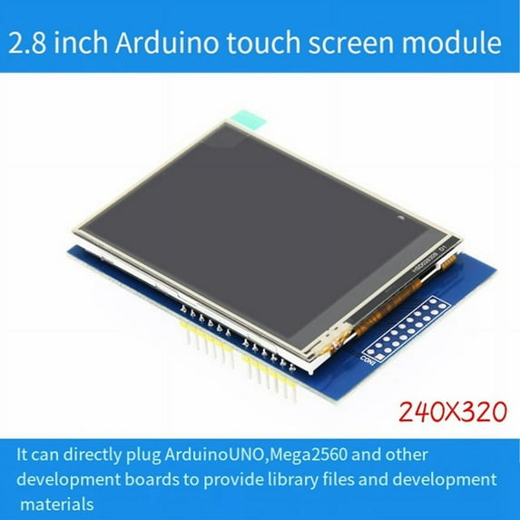 2.8 Inch TFT LCD Touch Screen Color Module Multi-Functional Portable Pluggable / ILI9341