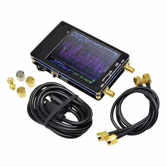 2.8 Inch Touch Screen Portable Vector Network Analyzer NanoVNA-H NanoVNA-H4 10KHz-1.5GHz NanoVNA ,Accurate Testing