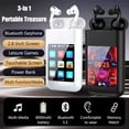 thumbnail image 1 of Lasnyfei 2.8-Inch Touchscreen Earbuds with MP3 Player, 8000mAh Powerbank, Flashlight, and In-Ear Design, 1 of 10