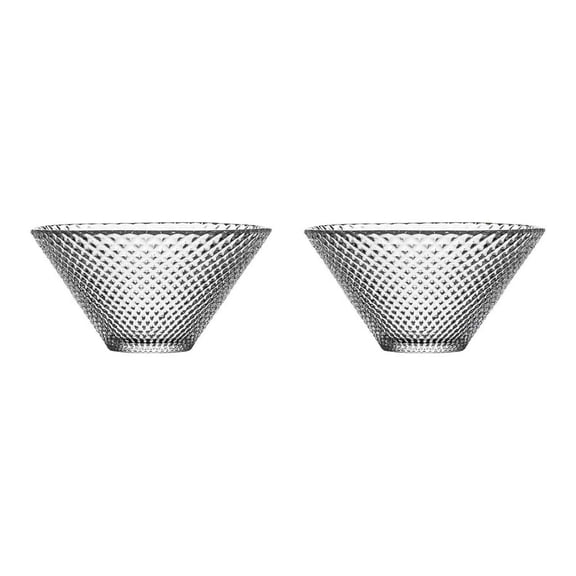 2.8 Oz Small Glass Teacups, 2 Pack Japanese Wide-mouth Tea Tasting Cup