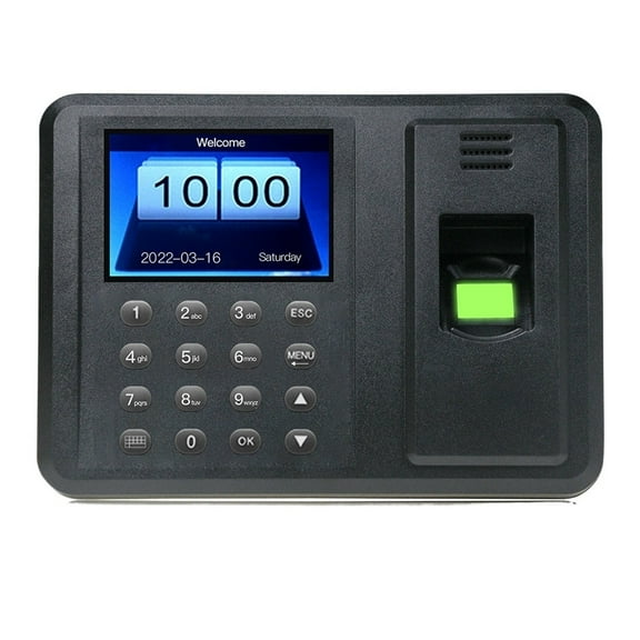 2.8'' TFT LCD Display Biometric USB Fingerprint Attendance Machine Free Software Password Employee Checking-in Reader - Efficient Management