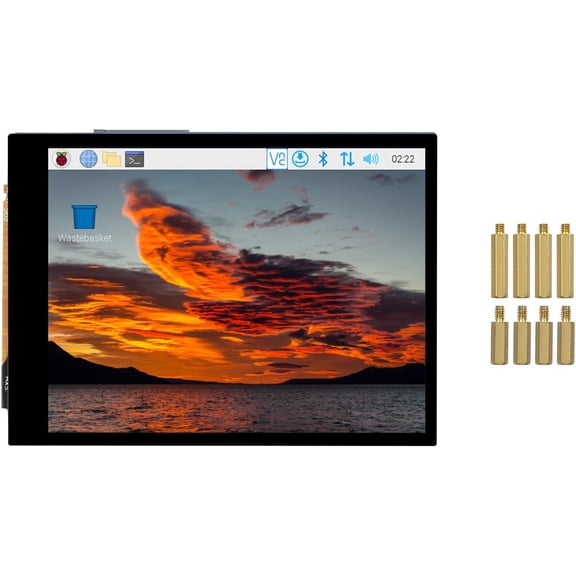 2.8 Touch Screen Expansion for Compute Module 4 480  640 Pixels with Optical Bonding Display Gigabit Ethernet USB2.0 NOT Include Interface Expander