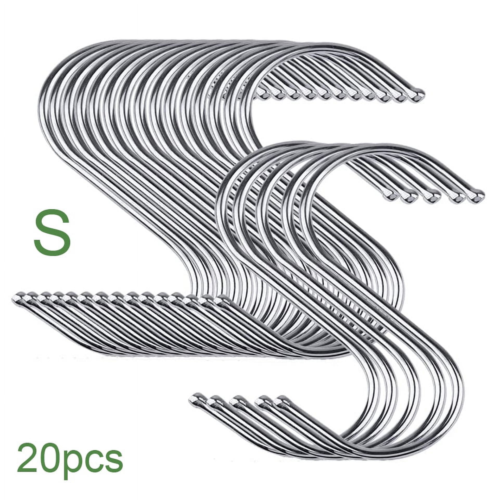 2.8 inch S Shape Hanger Hook Small S Hooks Heavy Duty For Hanging Plants