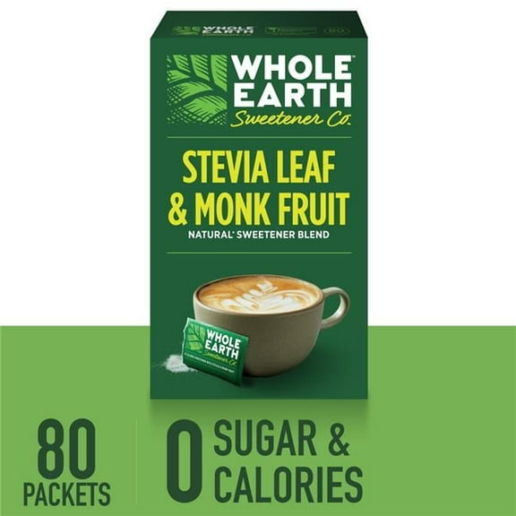 2.8 oz Stevia Sachets, White - Pack of 80