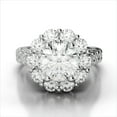 thumbnail image 1 of 2.80 Ct Stunning Solitaire Round Cut Diamond Bridal Rings Solid 950 Platinum, 1 of 8