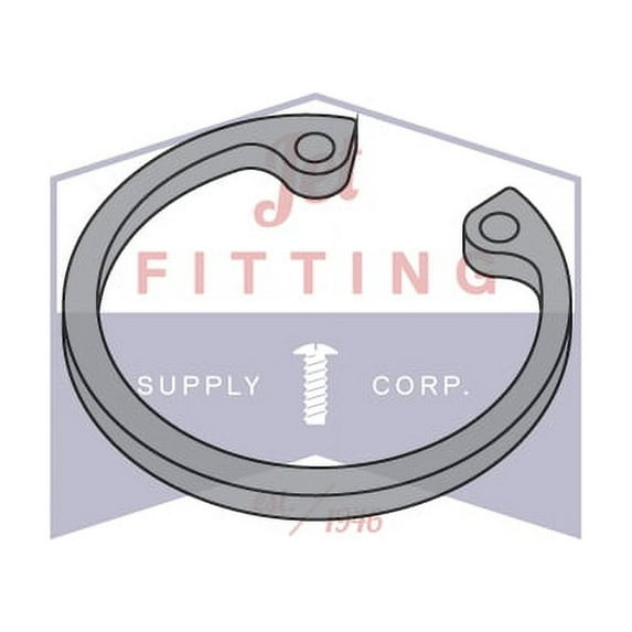 2.812" Internal Style Retaining Rings | Steel | Black Phosphate (Quantity: 100)