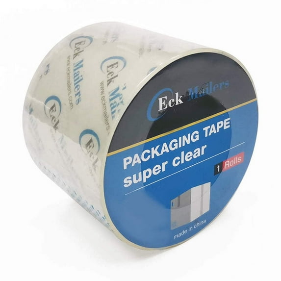 2.84" 110 Yard Crystal Super Clear Packing Tape For Packaging Carton Box Moving Shipping 2 MIL