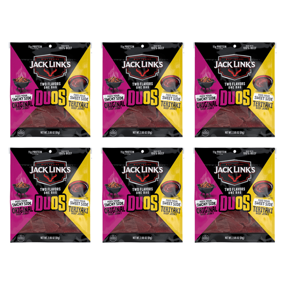 2.85oz Jack Link's Spicy Dill Pickle Pork Jerky (Pack of 6)