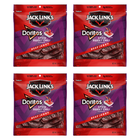 2.85oz Jack Link's Spicy Red Pepper Beef Jerky (Pack of 4)