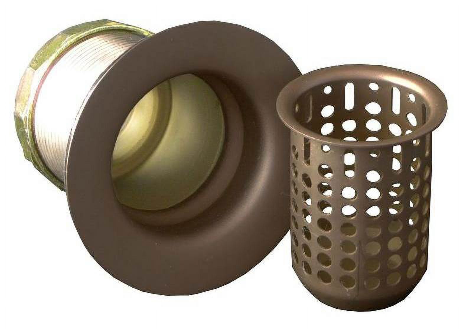 2.88 in. Junior Basket Strainer in OilRubbed Bronze