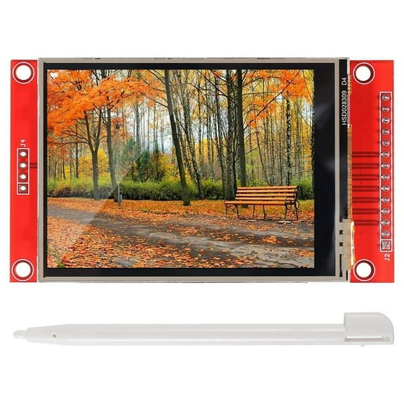 2.8Inch ILI9341 SPI TFT LCD Display Touch Panel 320X240 TFT LCD Touch Screen 5V/3.3V STM32 Display Module with Touch Pen